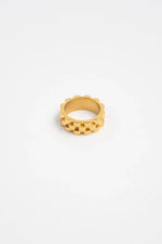 Waterproof Gold Statement Watch Ring