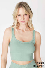 Nikibiki Vintage Chevron Crop Top