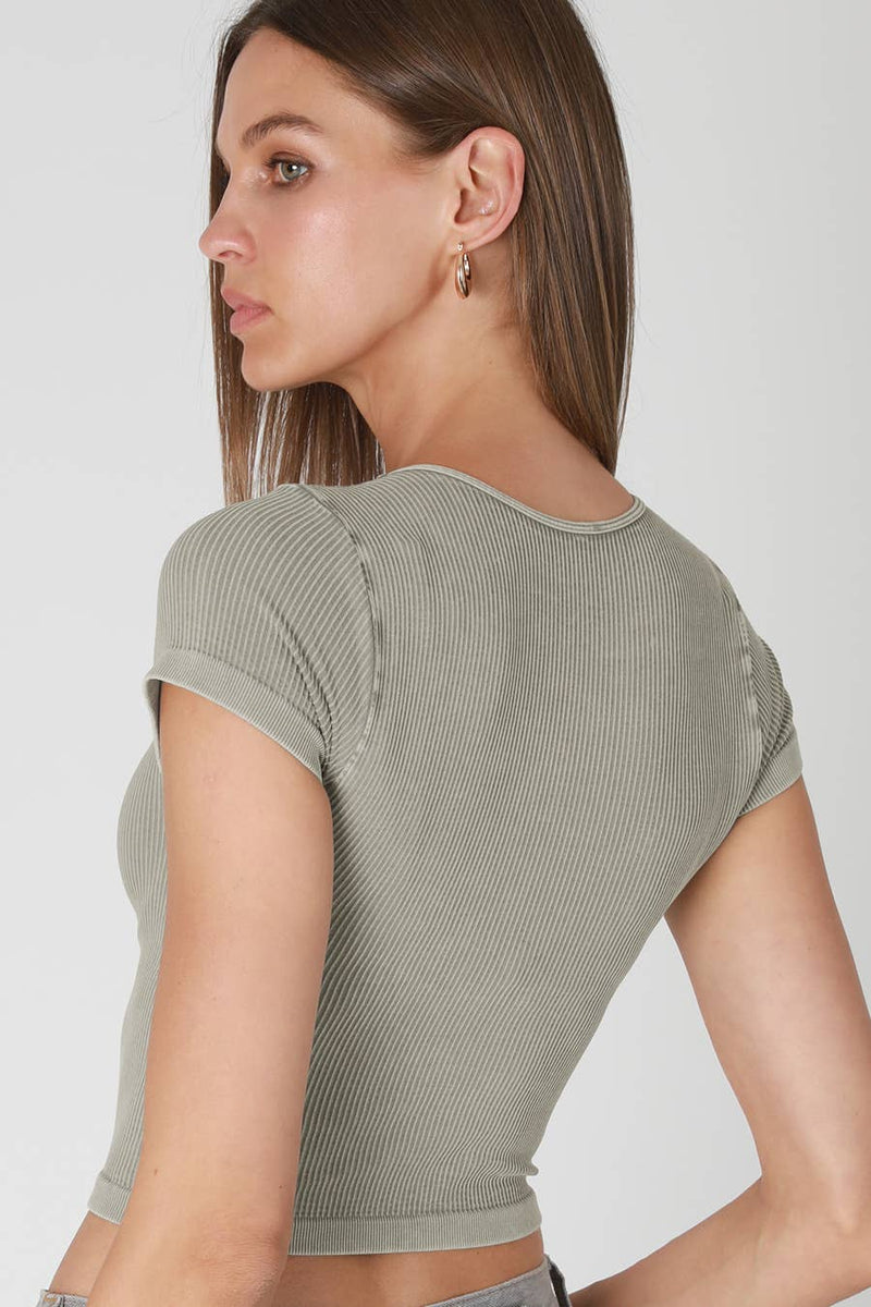 Nikibiki Vintage Crew Neck Tee