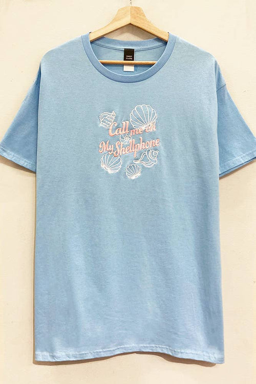 Shellphone Embroidered Tee