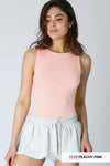 Nikibiki Clean Line Boat Neck Tank Top