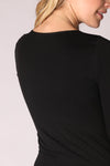 Nikibiki Long Sleeve Crew Neck Top