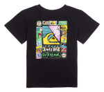 BB x Quiksilver Retro T-Shirt: Black