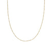 18K Gold Dotted Chain Choker