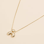 16 Assorted Pack of Bubble Design Initial Short Necklaces