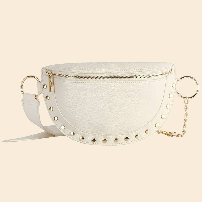 Studded Fanny Pack Belt Bag