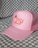 Tipsy & Tanned Pink Trucker Hat