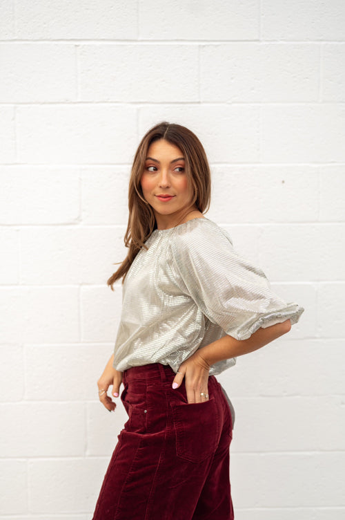 Shimmer Love Blouse