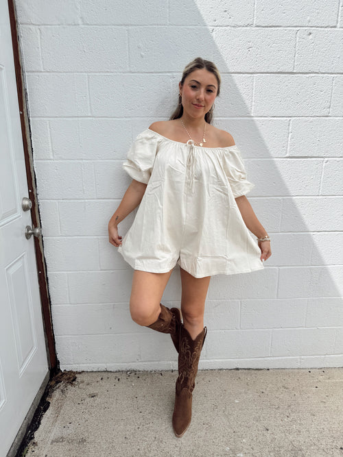 Country Concert Cutie Oversized Romper