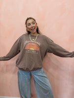 PREORDER: TACW Beach Crewneck: Soft Espresso
