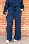 Bold in Blue Jumpsuit