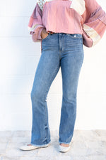 Judy Blue High Waist Frayed Bootcut Jean
