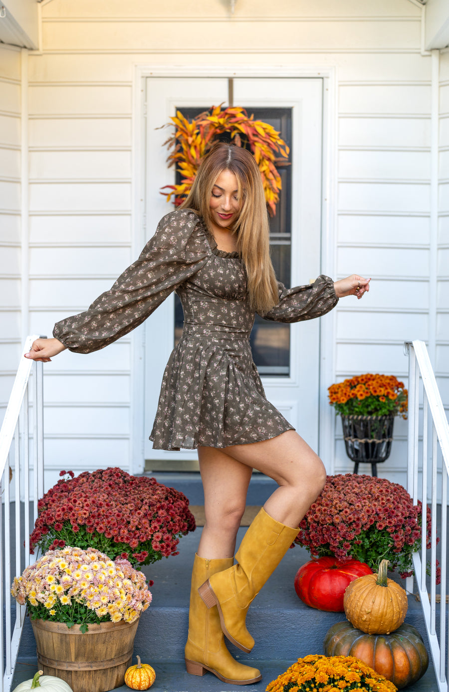 Blossom Belle Mini Dress