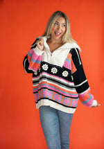 Ready for Adventure Pullover Zip Sweater