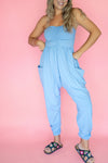 Strapless Ruched Hot Shot Onesie