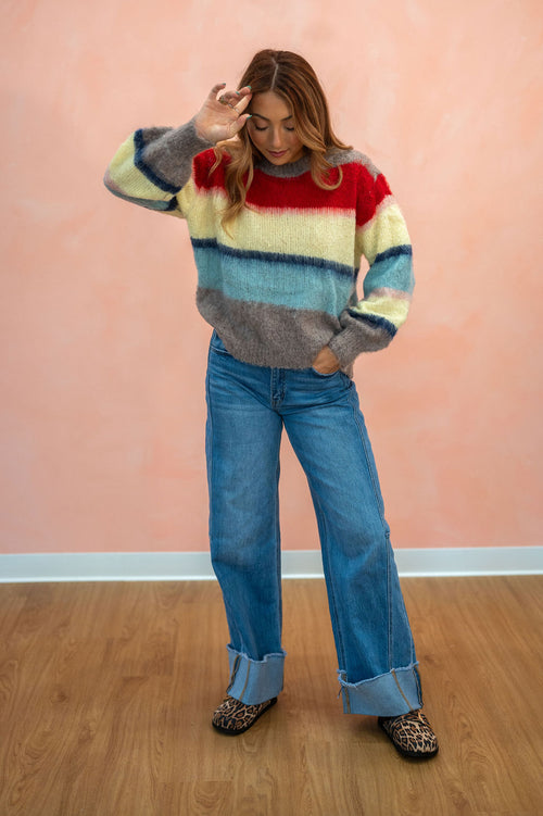 RYB Striped Sweater