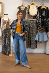 Color Blocked Fall Flannel: Multiple Colors