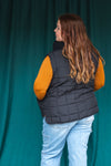 Ever Essential Lightweight Puffer Vest: Black