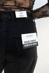 Judy Blue Rigid Magic High Waist Barrel Trouser Jeans: Black