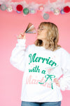 Merrier with a Martini Sweatshirt