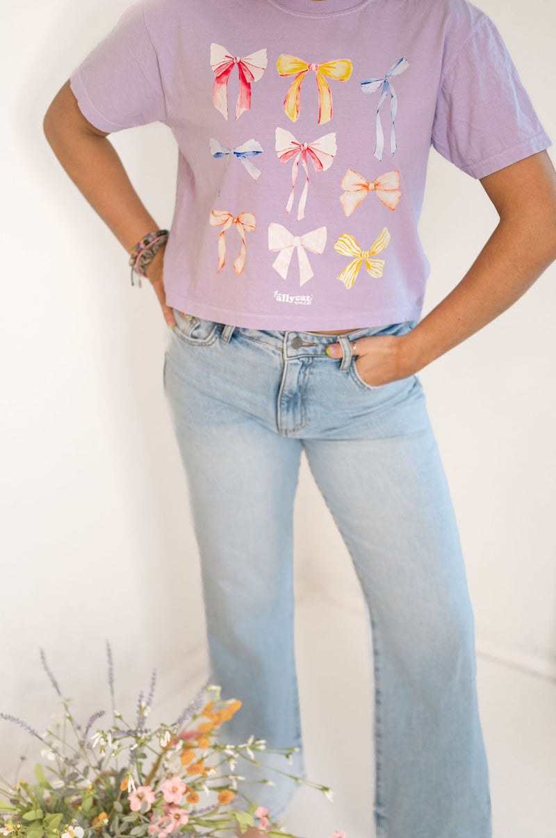 Coquette Tee, Lilac : MULTIPLE OPTIONS