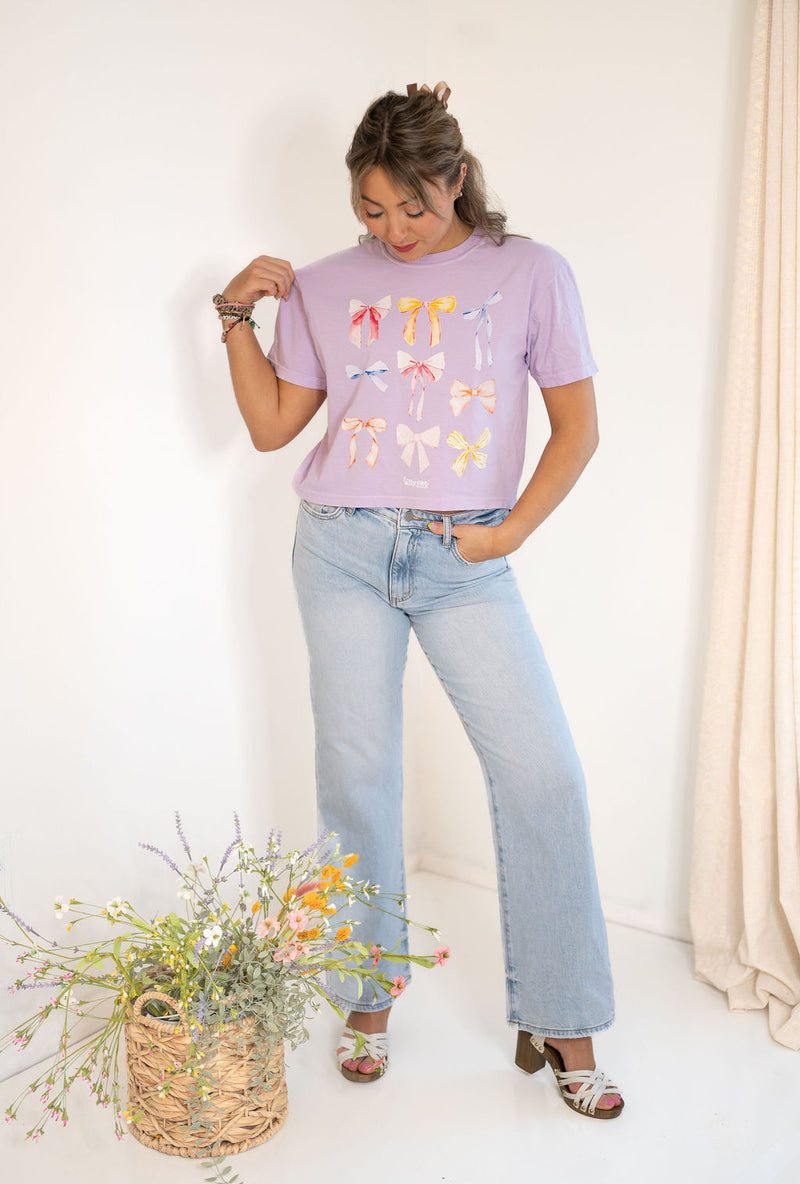 Coquette Tee, Lilac : MULTIPLE OPTIONS