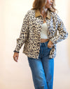Cheetah Girl Barn Jacket: Light Cheetah