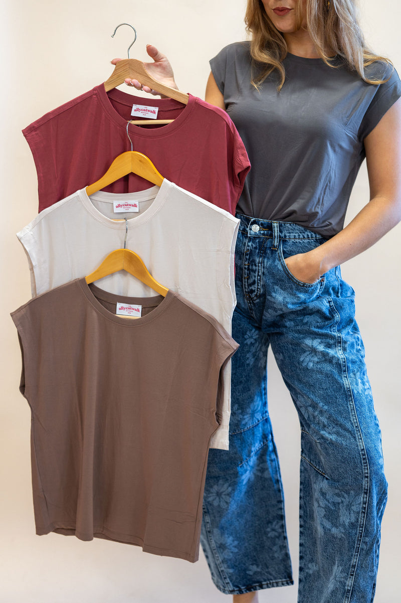 Butter Soft Cap Sleeve Top