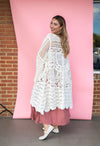 POL Boho Lace Dreams Crochet Cardigan