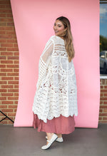 POL Boho Lace Dreams Crochet Cardigan