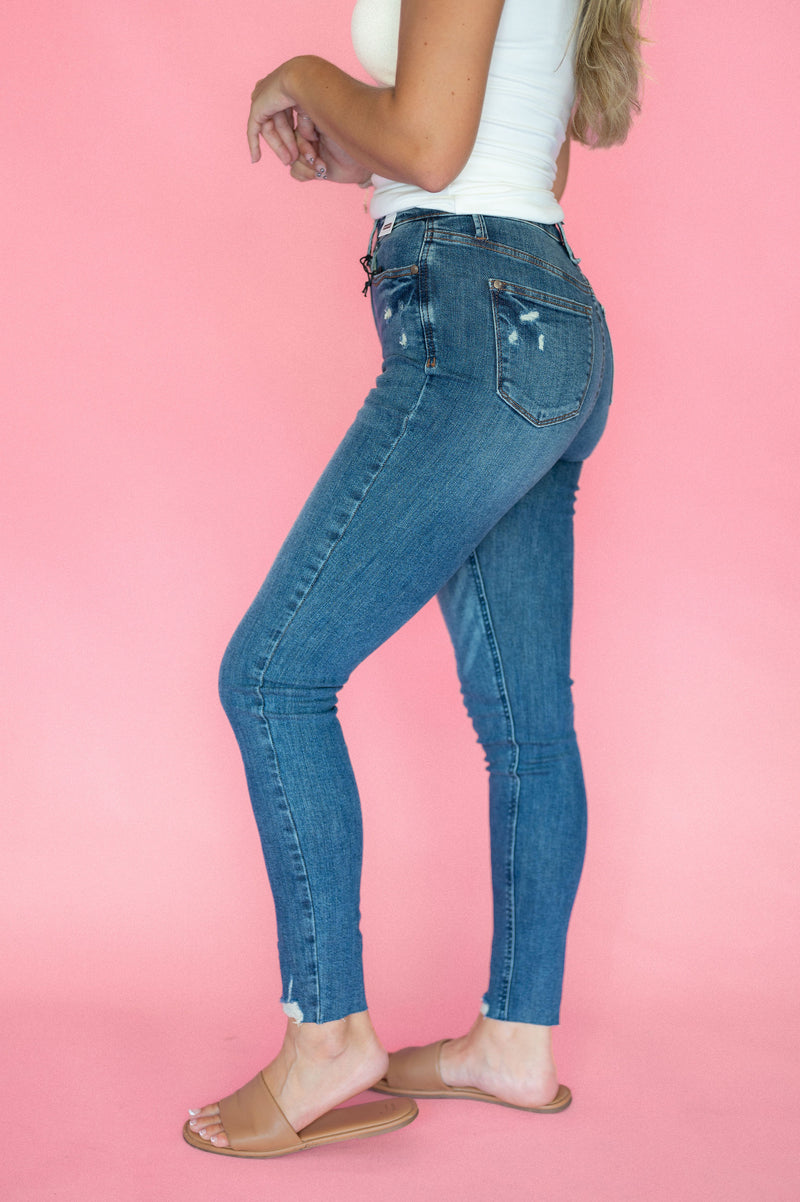 Judy Blue Vintage High Waist Tummy Control Skinny Jean