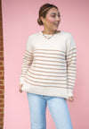 Classic & Crisp Striped Crewneck Sweater