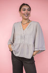 Monroe V-Neck Blouse