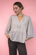 Monroe V-Neck Blouse