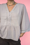 Monroe V-Neck Blouse