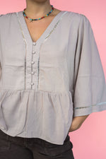 Monroe V-Neck Blouse