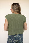 Button Me Softly Sweater Vest