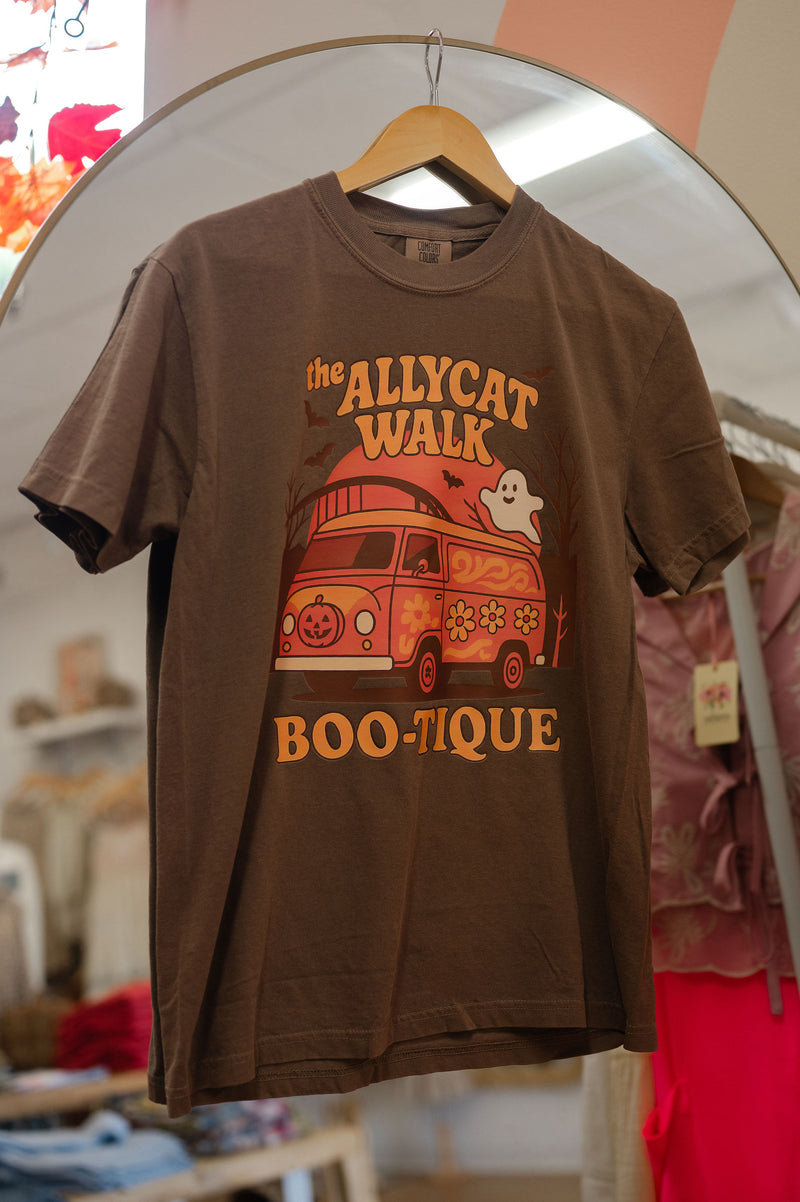 Boo-tique Mystery Machine Tee: Espresso
