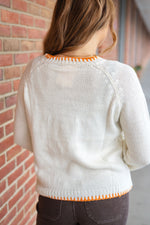 Pumpkin Patch Petals Sweater
