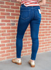 Vervet High Rise Dark Wash Skinny