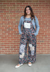 POL Wildflower Folk Overalls