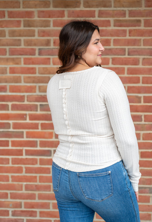 POL Rosaline Knit Long Sleeve