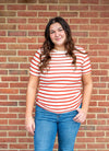 Scalloped Pumpkin Spice Tee