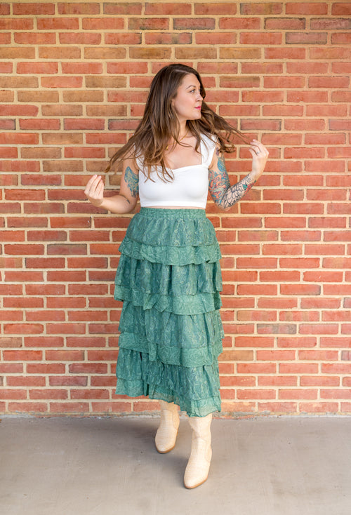 Prairie Garden Maxi Skirt