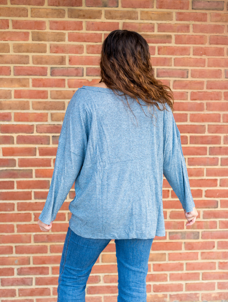 Darling Days Knit Tunic Top