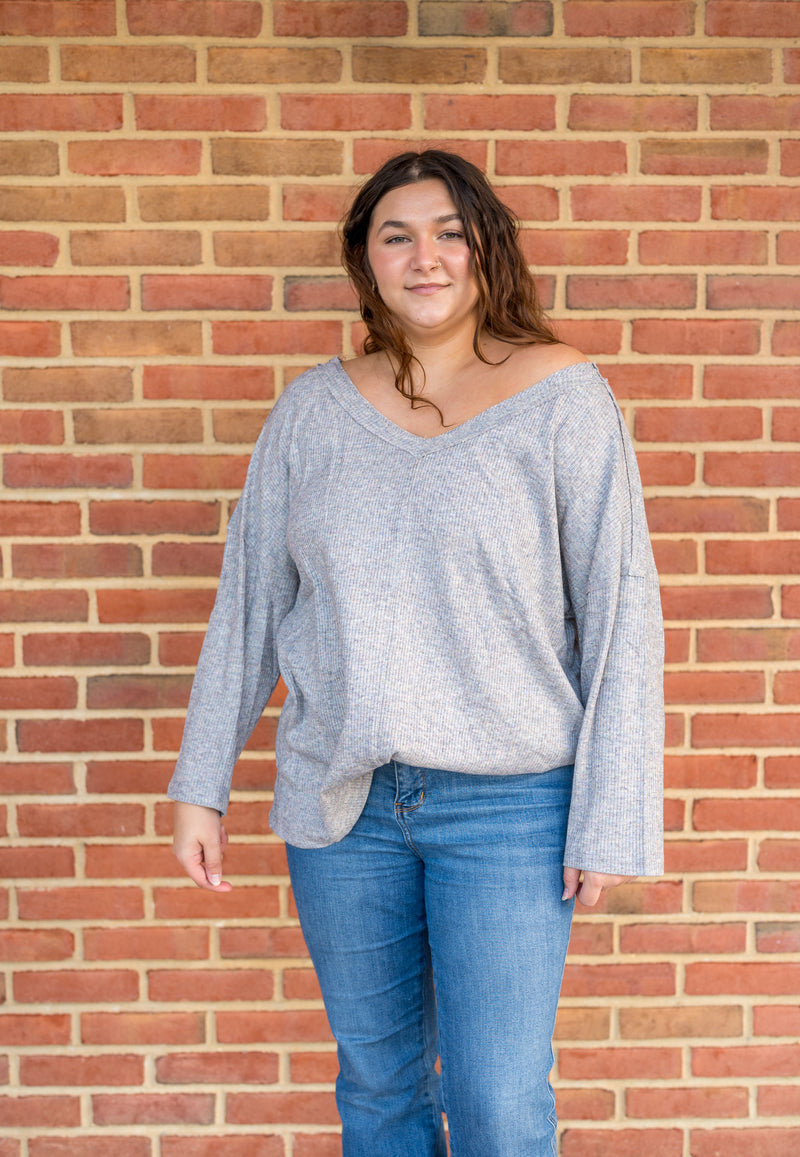 Darling Days Knit Tunic Top