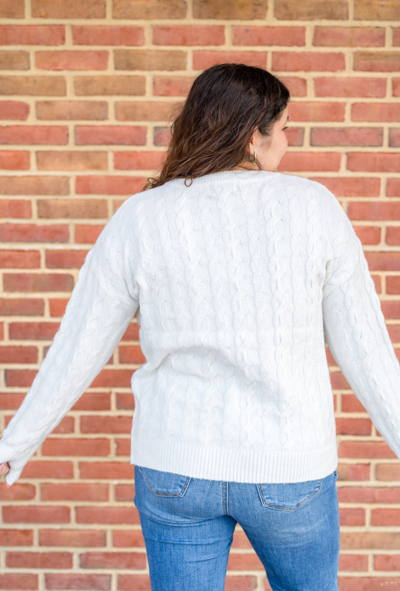 Cleo Cable Knit Sweater
