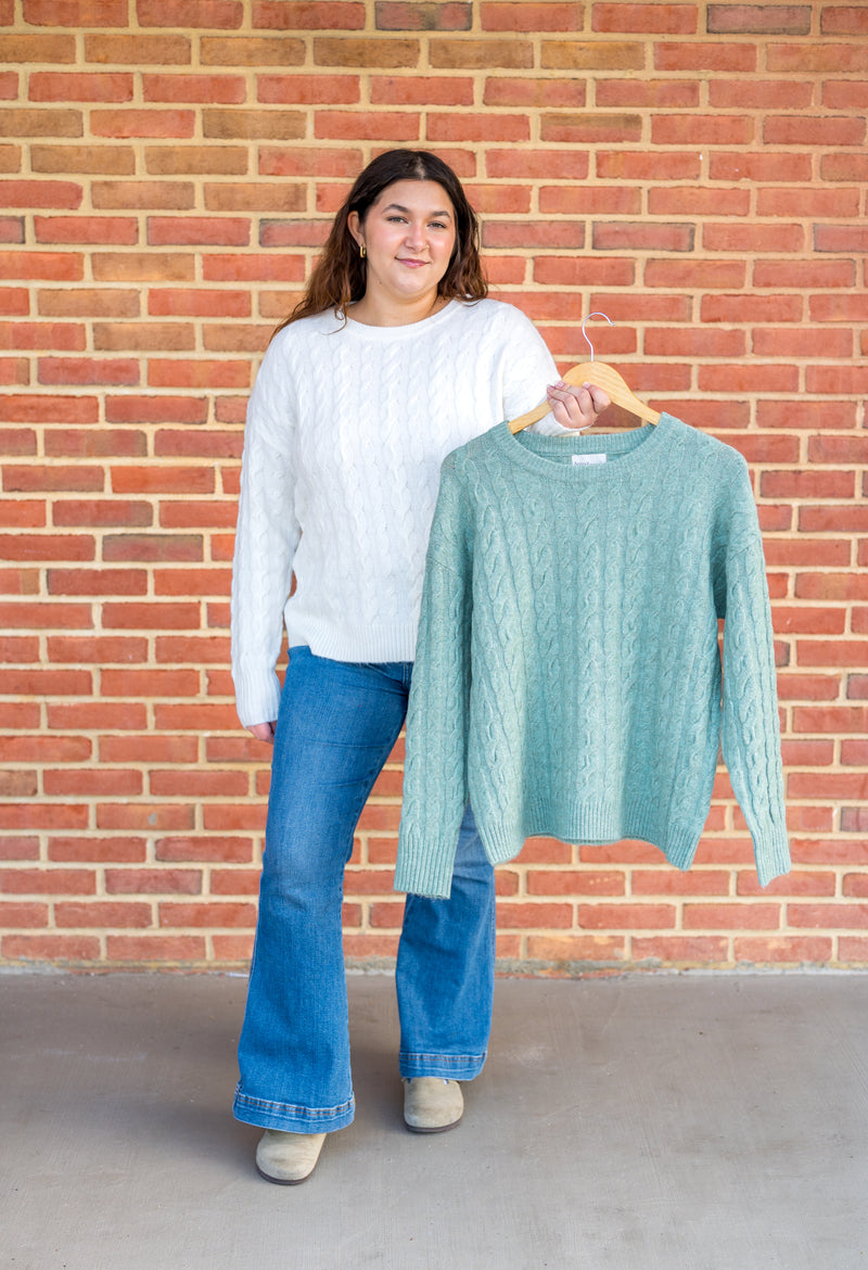 Cleo Cable Knit Sweater