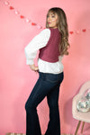 Perfect Duo Sweater Vest Blouse