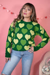 Lucky Love Heart Sweater
